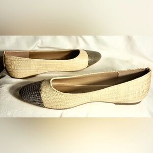 Kensie Women’s Allie Comfort Round Toe Ballet Flat. Size 8